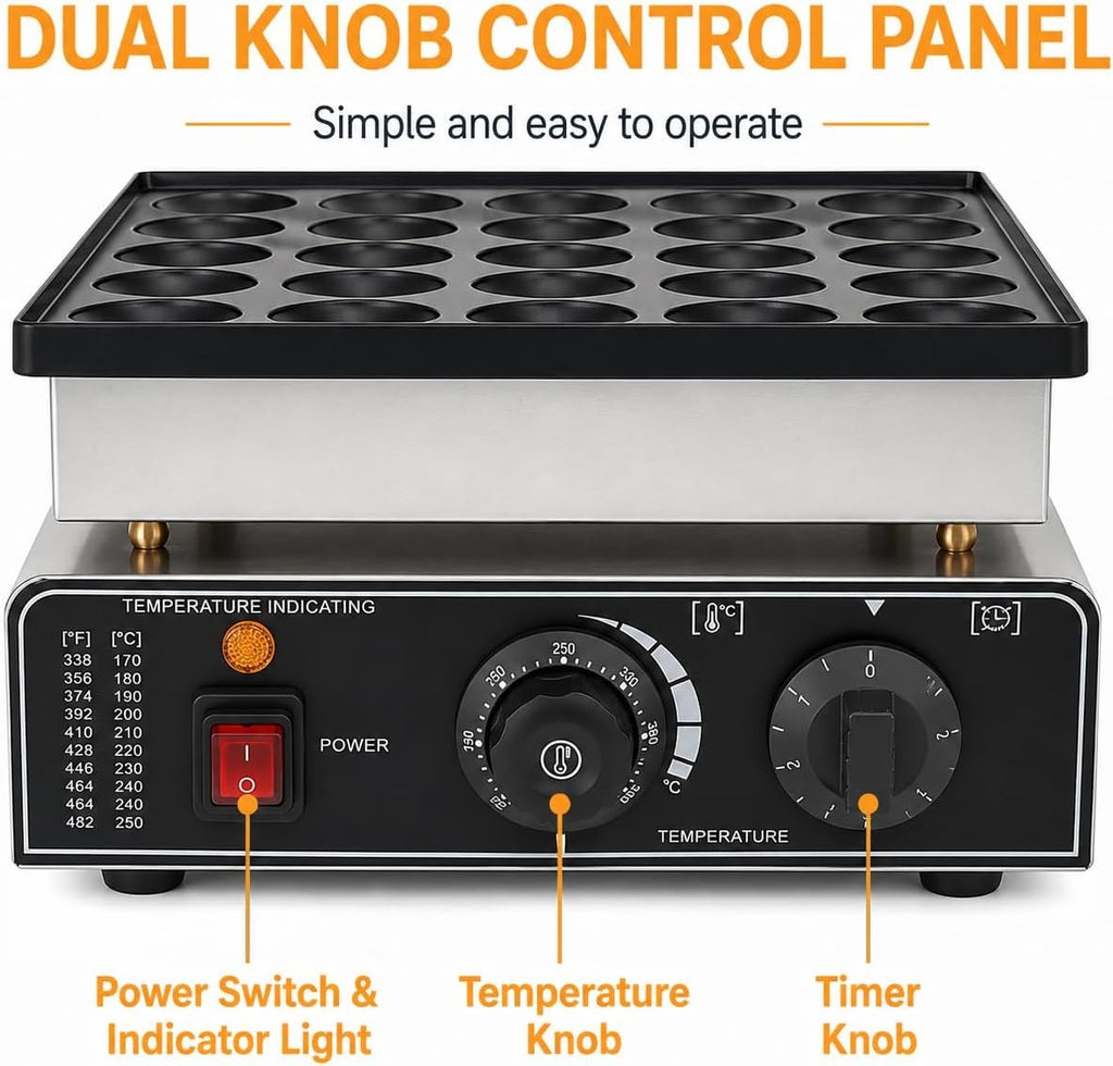 Heavy-Duty 304 Food-Grade Stainless Steel Body
