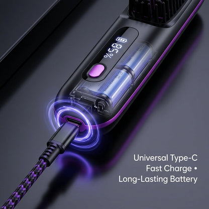 Cordless Hair Straightener Brush