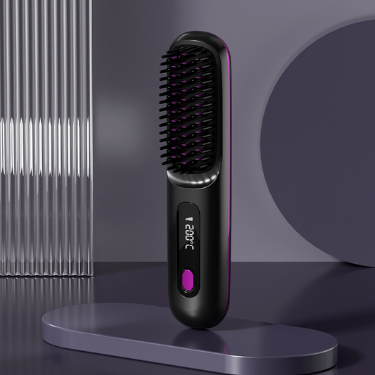 Cordless Hair Straightener Brush
